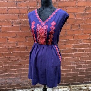 Skies Are Blue Phiona Embroider Dress Stitch Fix